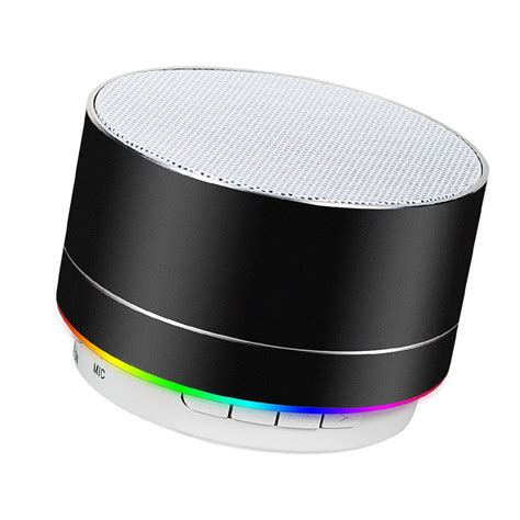 AMGRA Mini Small Portable Wireless Bluetooth Speaker with LED Light and ...