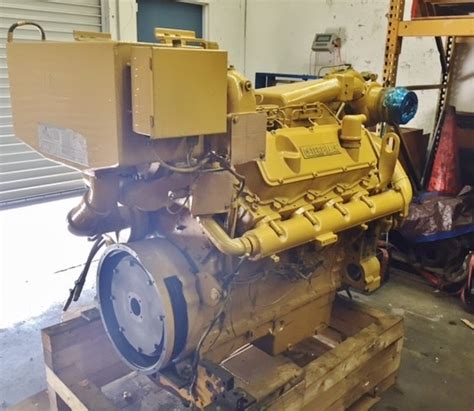 Caterpillar 3408 Marine Diesel Engine 480 HP | South Bay Diesel ...