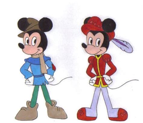 Prince and Pauper Mickey by KessieLou on DeviantArt