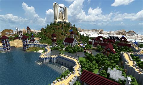 World of Keralis: Beach Town Map 1.12.2, 1.11.2 for Minecraft ...