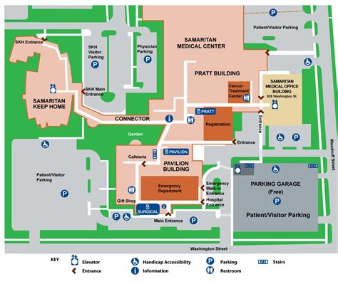 Map Of Morristown Medical Center