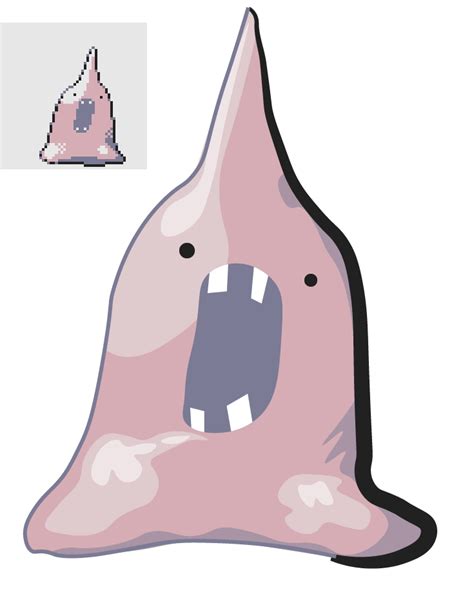 i drew the unused pre-evolution ditto ... thing! : r/pokemon