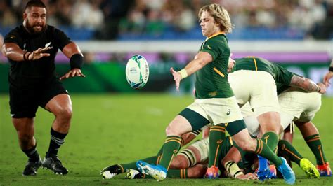 Rugby World Cup 2019: South Africa scrum-half Faf de Klerk hits back at ...