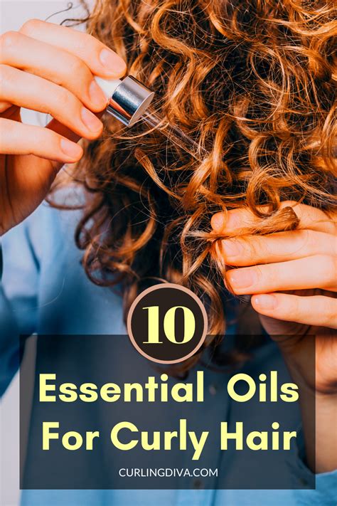 10 Essential Oils For Curly Hair | Oil for curly hair, Healthy curly ...