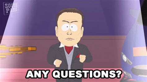 South Park Series Elon Musk Any Questions GIF | GIFDB.com