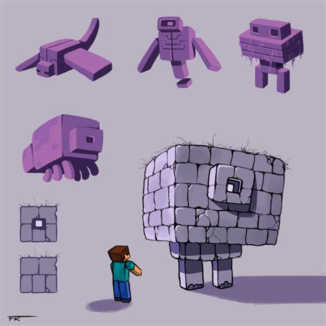 ArtStation - Minecraft Fan Concept Art - 1