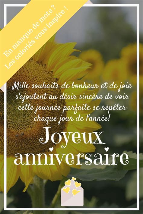 Pour ensoleillé une carte de souhait | Auguri di compleanno, Compleanno