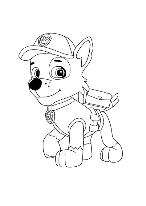 You can find here 4 free printable coloring pages of Paw Patrol ...