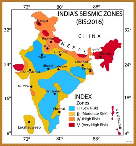 (PDF) Seismic Zones of India(BIS:2016)