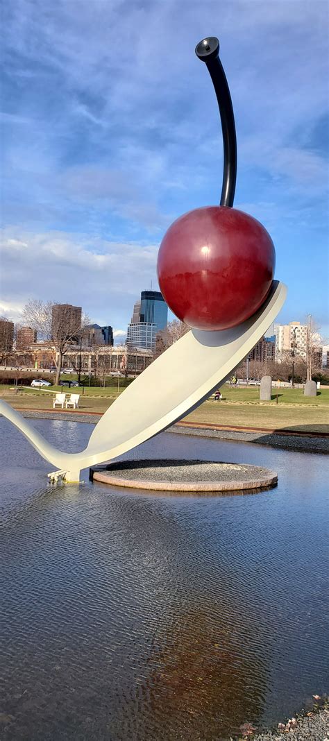 Spoonbridge and Cherry sculpture on Behance