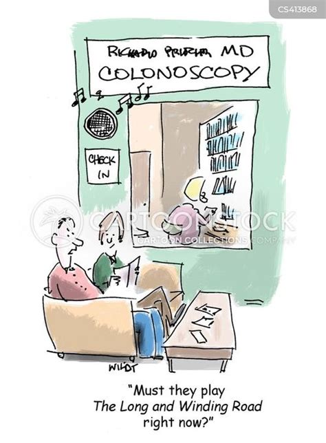 Colonoscopy Cartoons and Comics - funny pictures from CartoonStock