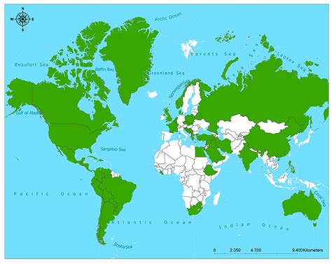 United Nations Member States Map