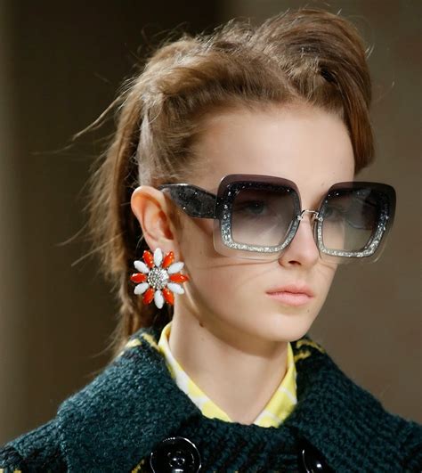 Fashion & Lifestyle: Miu Miu Sunglasses... Fall 2015 Womenswear