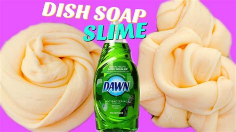 Making Dish Soap Slime (Make it Monday) Dish Soap Slime DIY - YouTube