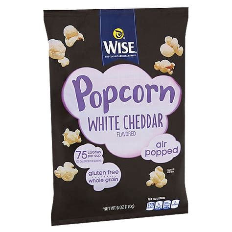 Wise White Cheddar Flavored, Popcorn