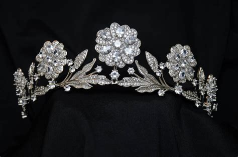 The Strathmore Rose Tiara Edwardian Crown Replica /1920s - Etsy ...