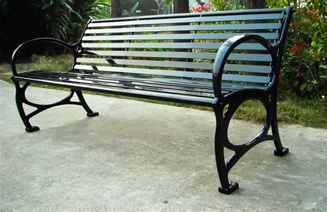 Commercial Metal Park Bench / SPB-671 - Sunperk