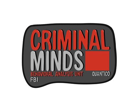 Criminal Minds Logo Sticker | Etsy