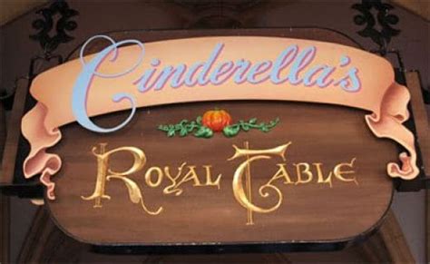 Cinderella's Royal Table Menu: Magic Kingdom - DisDining