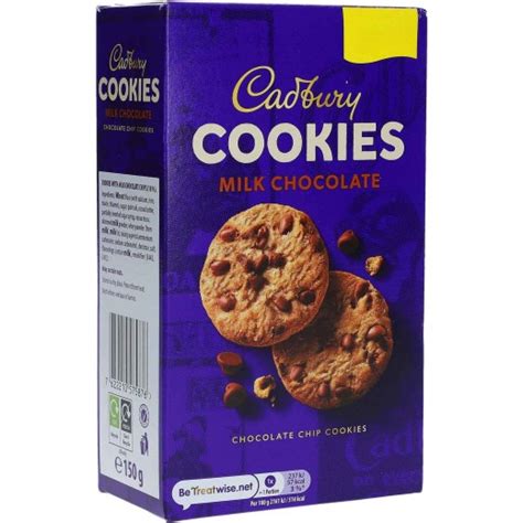 Buy Cadbury Cookies Milk Chocolate 150 g | توصيل Taw9eel.com