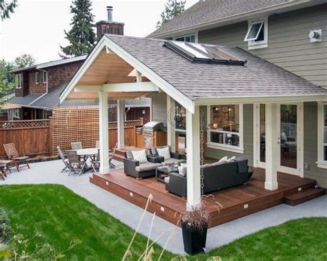 Top 40 Best Deck Roof Ideas - Covered Backyard Space Designs | Covered ...