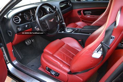 2005 Bentley Continental Gt Coupe 2 - Door 6. 0l Jet Black / Red Interior