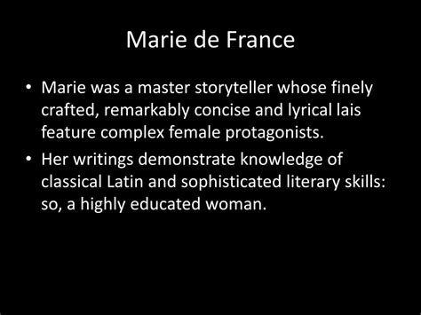 PPT - Marie de France PowerPoint Presentation, free download - ID:2185364