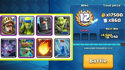 Goblin Giant Double Prince goblin gang best deck Clash Royale Snowdrop ...