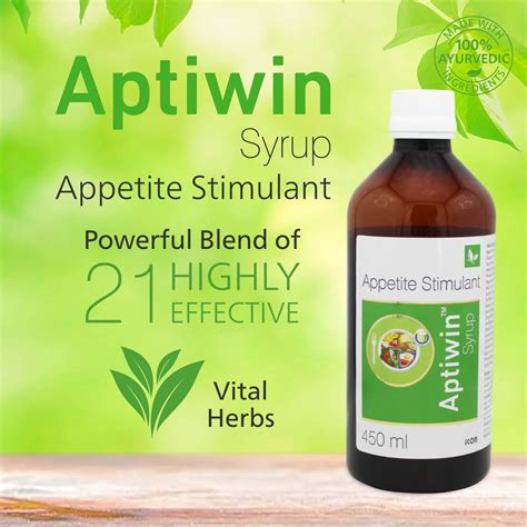 Buy APTIWIN SYRUP 450 ML | FOR BOOSTING HEALTHY APPETITE | PROMOTES ...