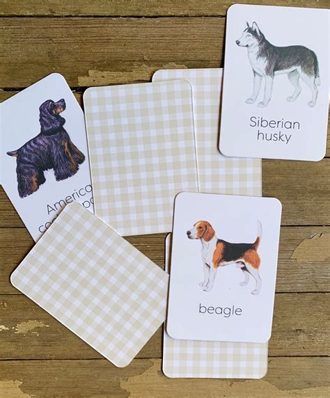 Dog memory game | Etsy