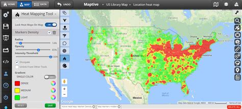 Heat Map Generator - Create a Custom Heat Map - Maptive