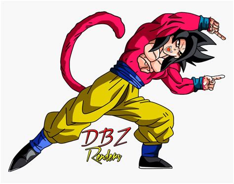 Dragon Ball Fusion Render , Png Download - Goku Ssj4 Y Vegeta Ssj4 ...