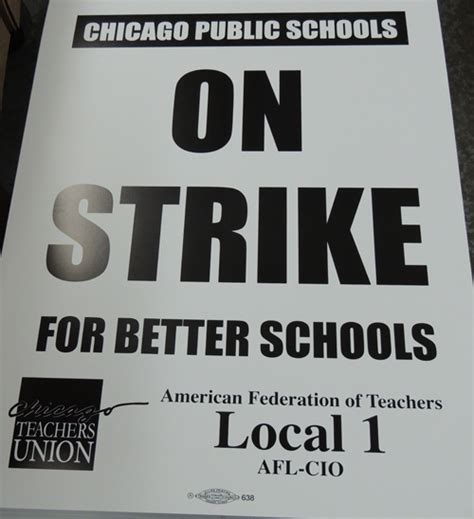 Strike signs being printed - Substance News