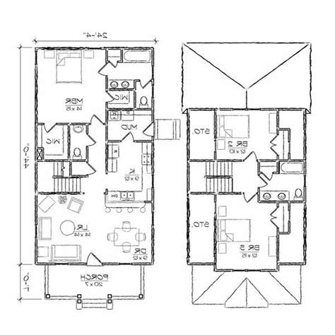 Small House Simple House Floor Plan Autocad Kopi Anget 1782 | The Best ...