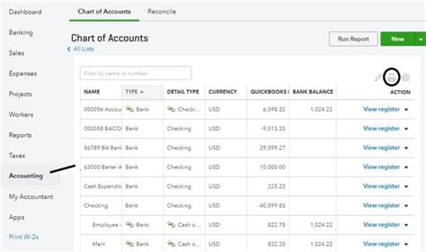 How to Print Chart of Accounts in QuickBooks Online?