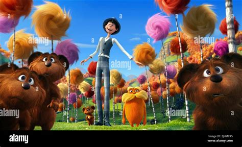 BAR-BA-LOOTS, THE LORAX, THE ONCE-LER, THE LORAX, 2012 Stock Photo - Alamy