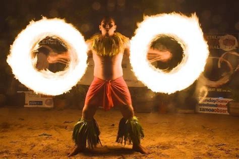 Siva Afi Cultural Show - Fire Knife Dancing, Traditional Siva and Dinner