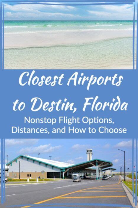 3 Closest Airports to Destin and Miramar Beach, Florida - The Good Life ...