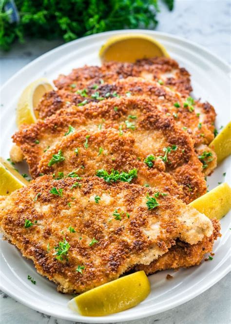 Chicken Schnitzel - Jo Cooks