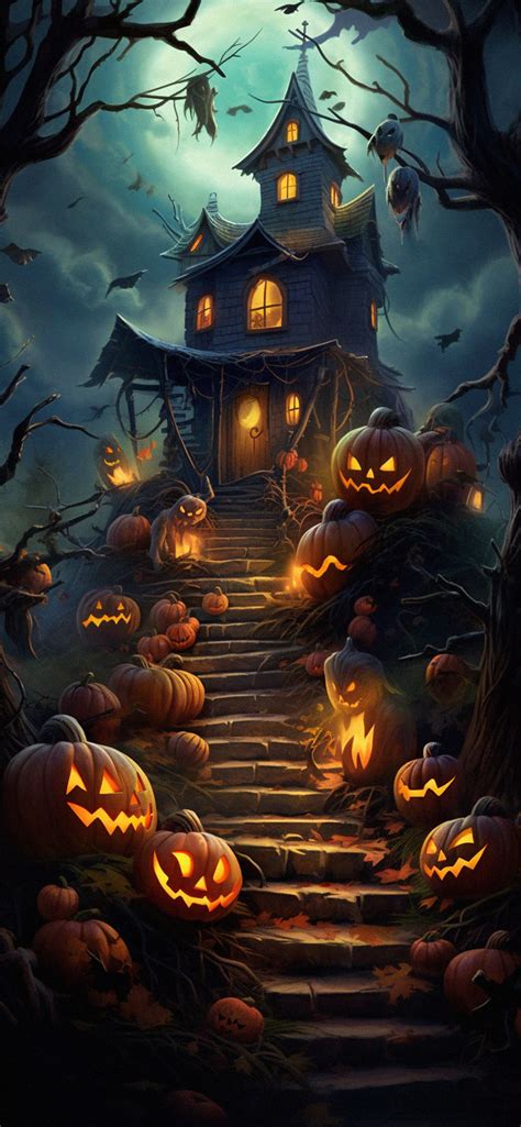 Haunted House Cool Scary Wallpapers - Halloween Wallpapers 4K