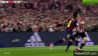 Neymar Jr Rainbow Flick vs Athletic Bilbao on Make a GIF