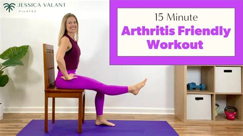 15 Minute Arthritis Friendly Workout - Arthritis exercises at home ...