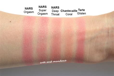 Cute and Mundane: NARS Deep Throat blush review + swatches