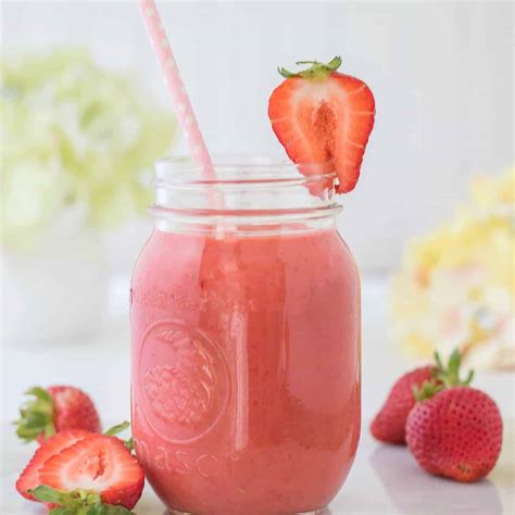 Tropical Fruit Smoothie - A Guilt Free Treat - Princess Pinky Girl