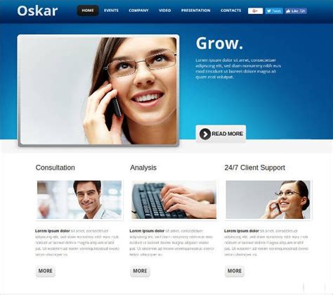 20+ Best Corporate Website Themes & Templates | Free & Premium Templates