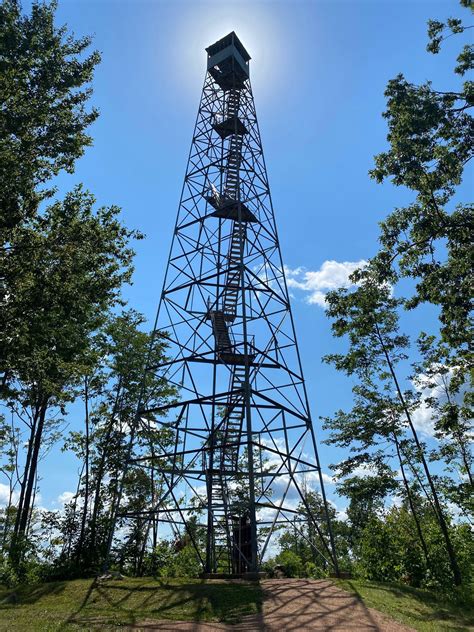 Breathtaking Views from Mountain Fire Lookout Tower - We Wisconsin