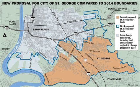 St. George map: Get detailed view of adjusted boundaries of proposed ...