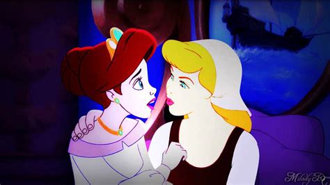 FEMSLASH! Ariel/Cinderella ft John Rolfe - Invisible MEP Part - YouTube