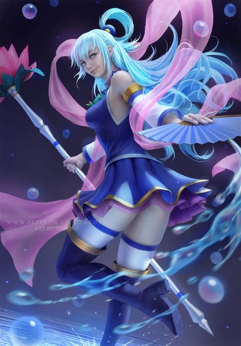 Aqua - Konosuba by Zarory on DeviantArt