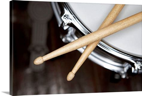 Snare Drum And Drumsticks Wall Art, Canvas Prints, Framed Prints, Wall ...